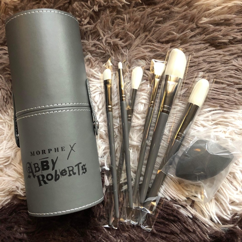 Morphe X Abby Roberts makeup Brush set NWT